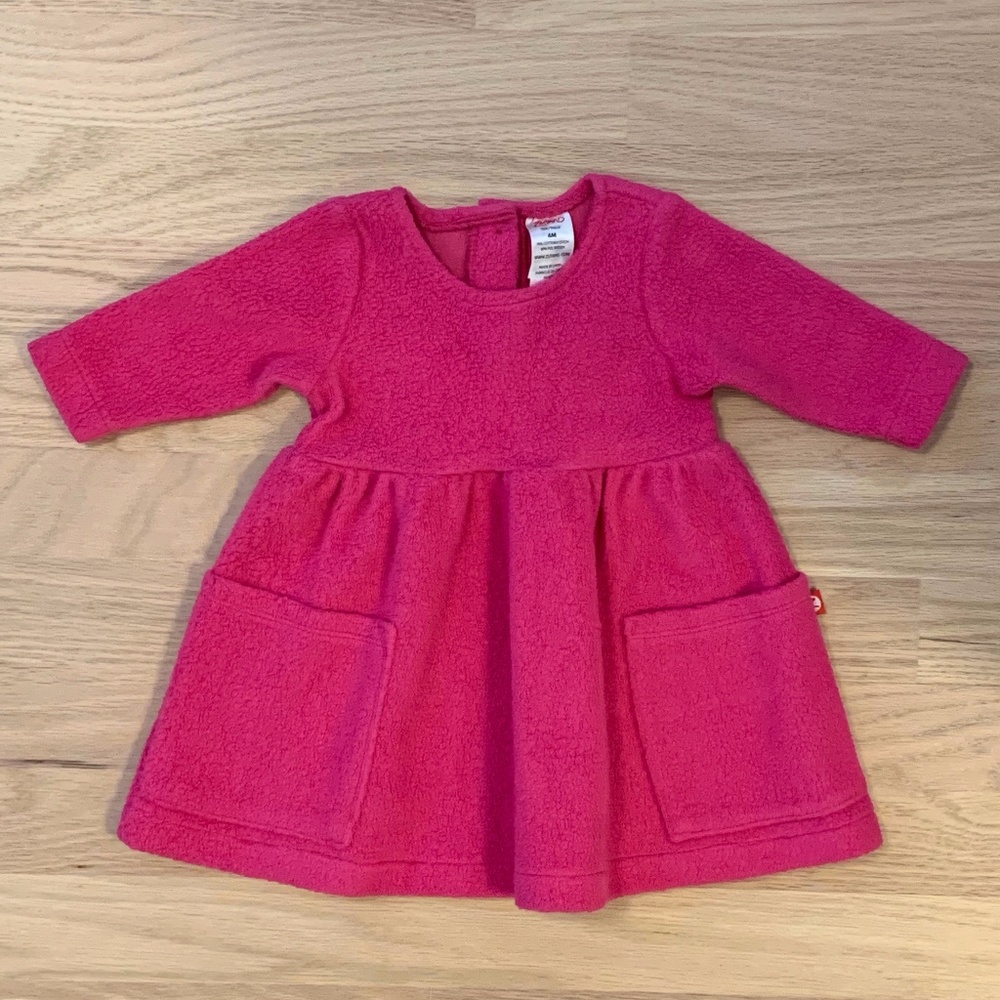 Zutano Copie Fleece Baby Dress